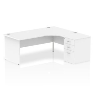 OE - Impulse Panel End Crescent Desk Workstation - Image 14