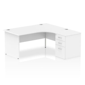 OE - Impulse Panel End Crescent Desk Workstation - Image 10