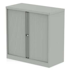 OE - Qube by Bisley Tambour Cupboard (Available in 2 Sizes) - Image 2