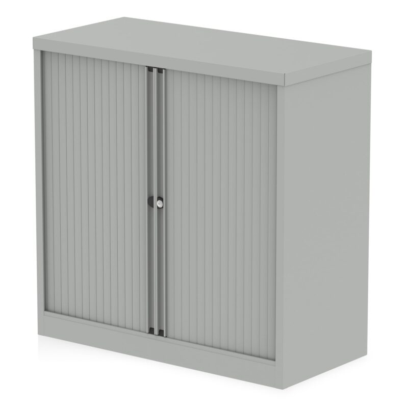 OE - Qube by Bisley Tambour Cupboard (Available in 2 Sizes) - Image 2
