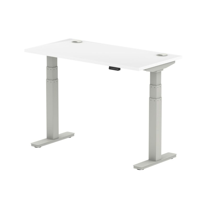 OE - Air Height Adjustable Slimline Desk With Cable Ports - Image 10