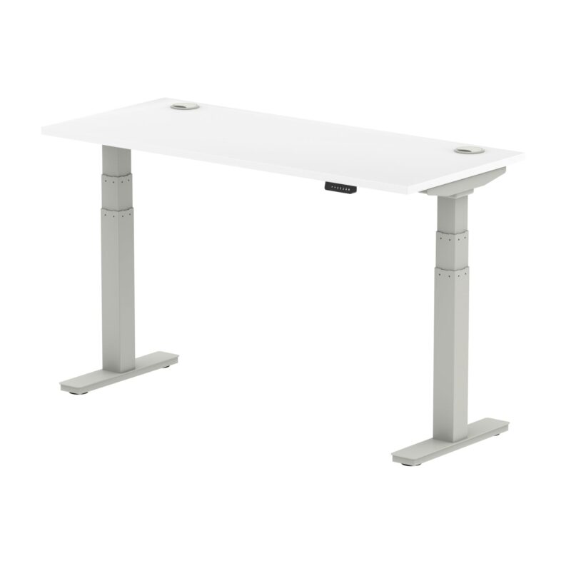 OE - Air Height Adjustable Slimline Desk With Cable Ports - Image 11