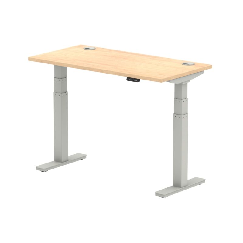 OE - Air Height Adjustable Slimline Desk With Cable Ports - Image 14