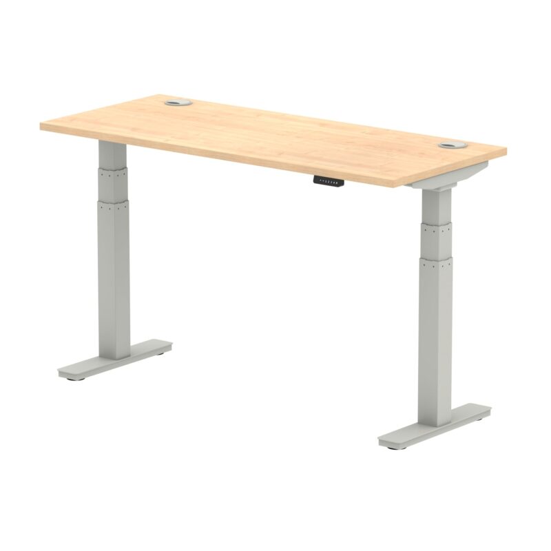 OE - Air Height Adjustable Slimline Desk With Cable Ports - Image 15