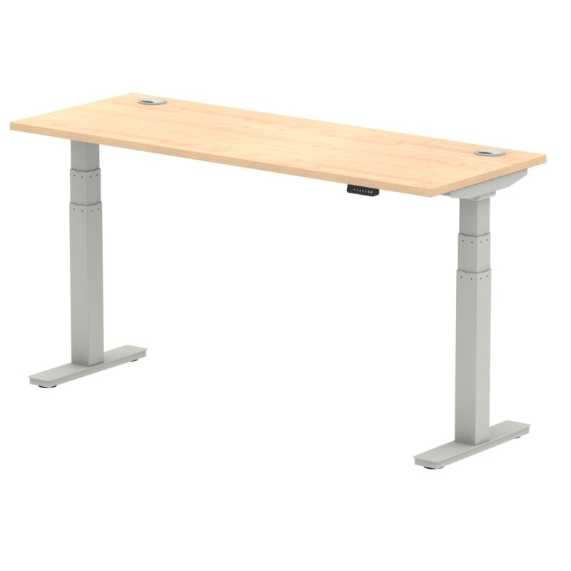 OE - Air Height Adjustable Slimline Desk With Cable Ports - Image 16