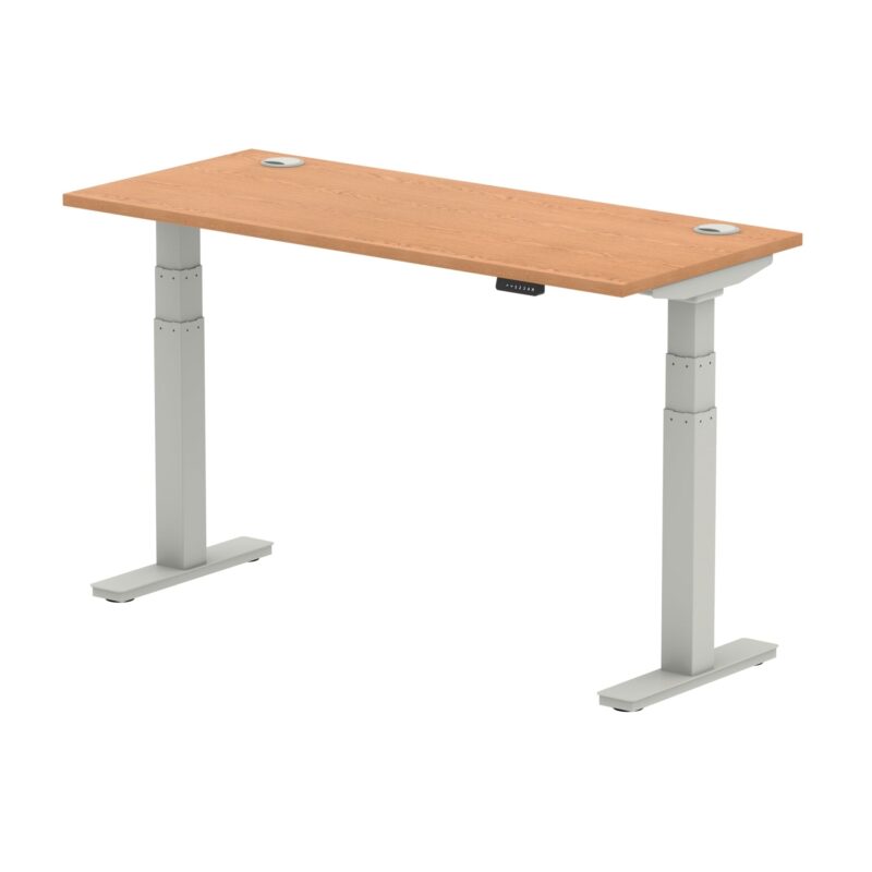 OE - Air Height Adjustable Slimline Desk With Cable Ports - Image 19