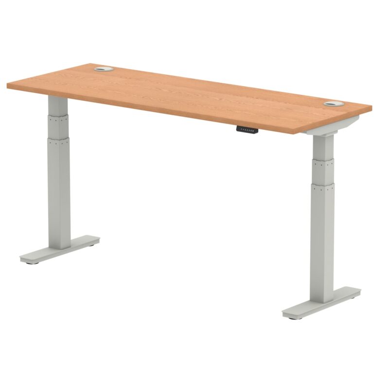 OE - Air Height Adjustable Slimline Desk With Cable Ports - Image 20