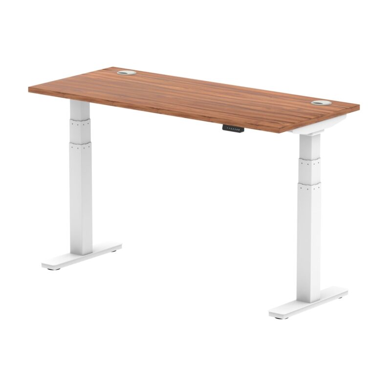 OE - Air Height Adjustable Slimline Desk With Cable Ports - Image 27