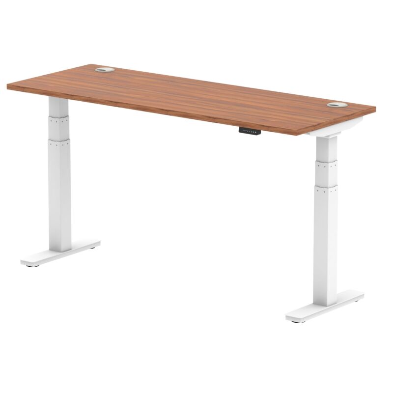 OE - Air Height Adjustable Slimline Desk With Cable Ports - Image 28