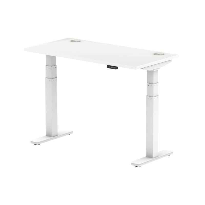 OE - Air Height Adjustable Slimline Desk With Cable Ports - Image 30