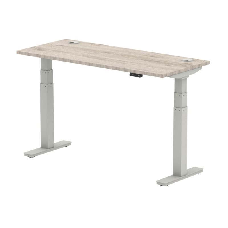 OE - Air Height Adjustable Slimline Desk With Cable Ports - Image 43