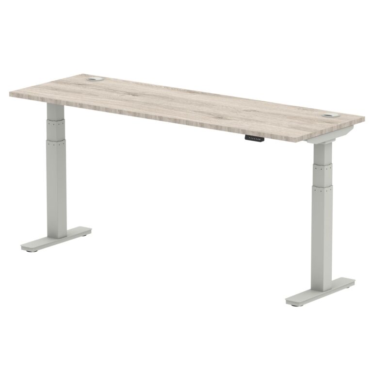 OE - Air Height Adjustable Slimline Desk With Cable Ports - Image 45