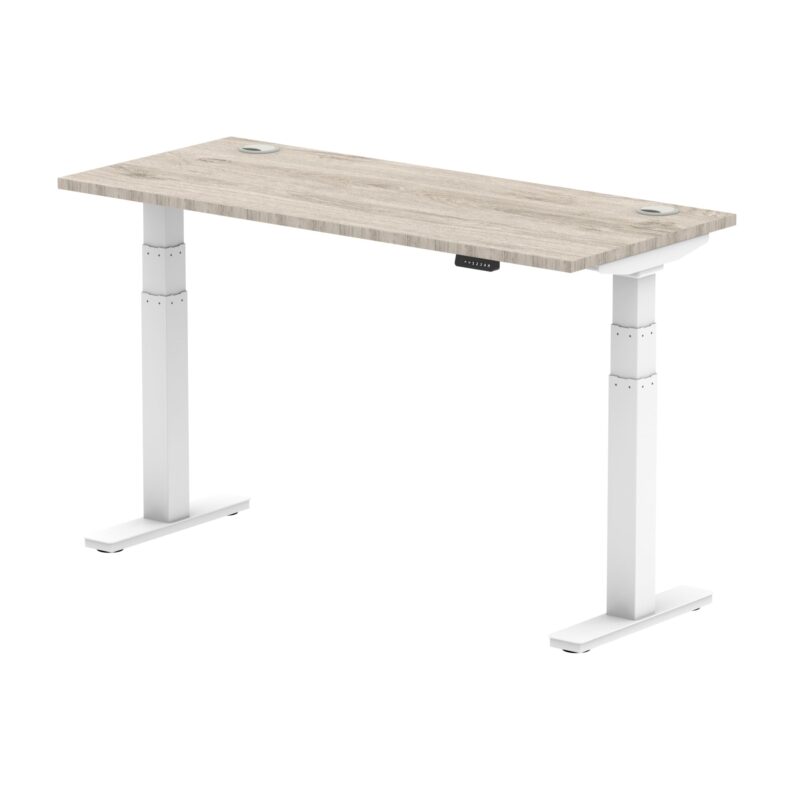 OE - Air Height Adjustable Slimline Desk With Cable Ports - Image 47