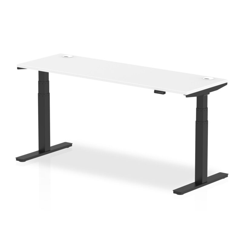 OE - Air Height Adjustable Slimline Desk With Cable Ports - Image 60