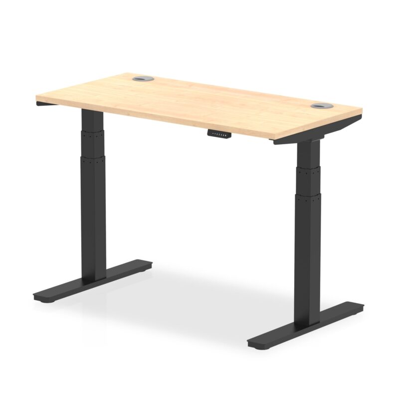 OE - Air Height Adjustable Slimline Desk With Cable Ports - Image 61
