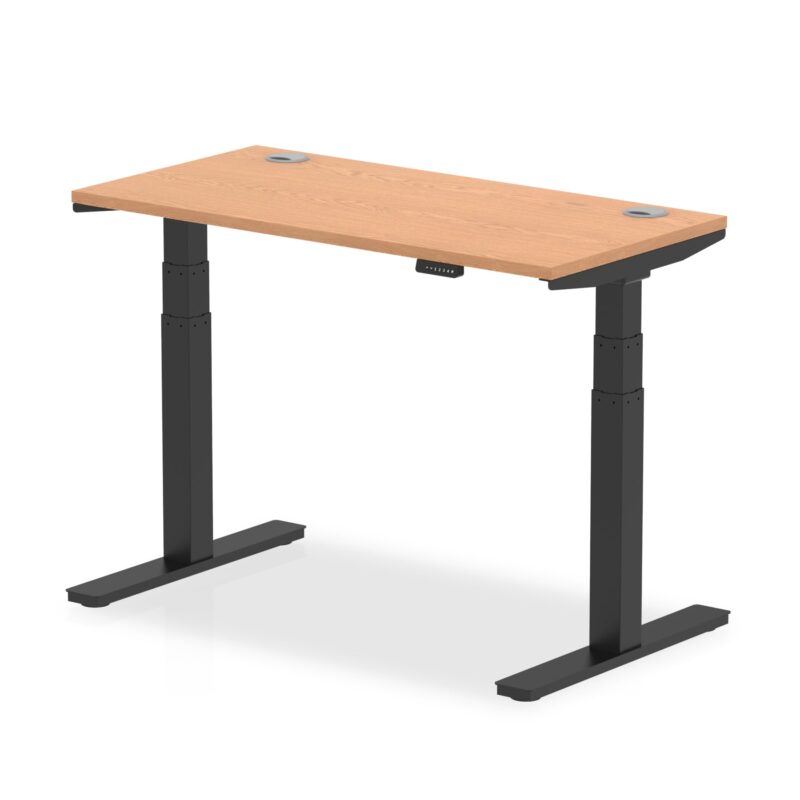 OE - Air Height Adjustable Slimline Desk With Cable Ports - Image 65