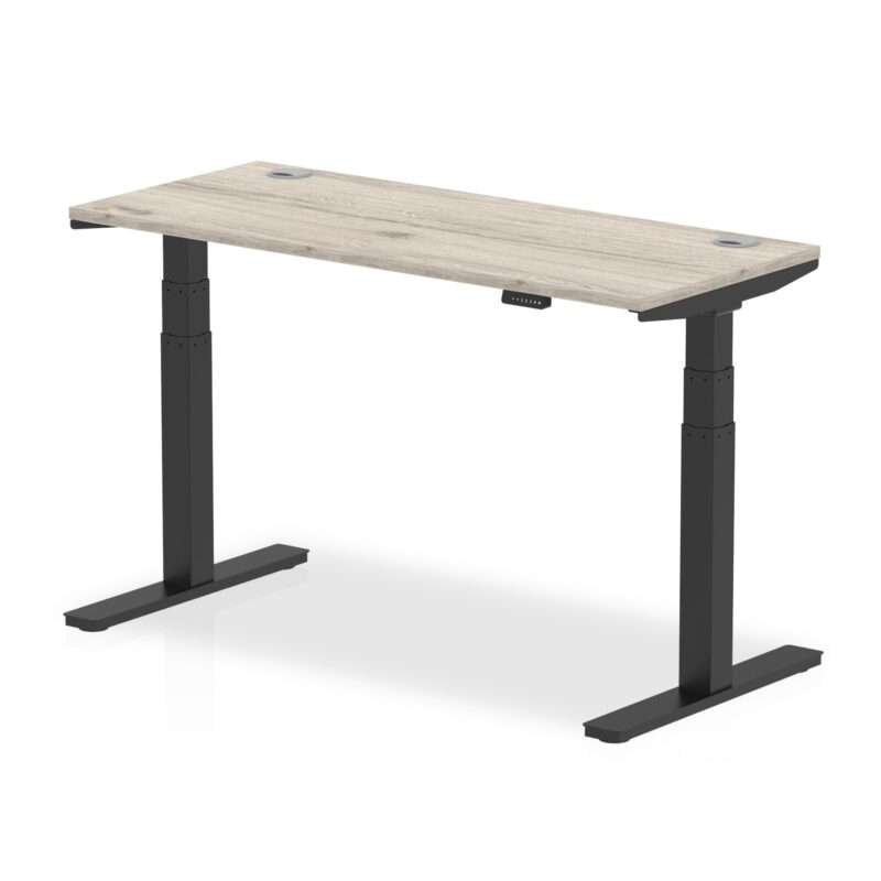OE - Air Height Adjustable Slimline Desk With Cable Ports - Image 70