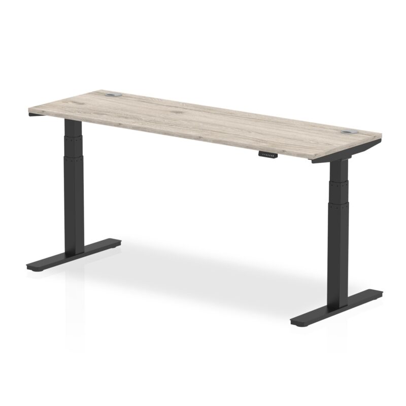 OE - Air Height Adjustable Slimline Desk With Cable Ports - Image 72