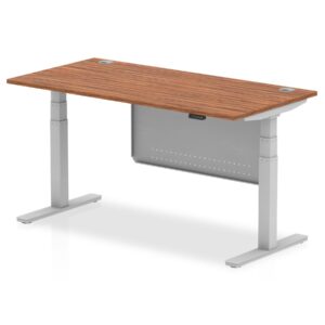 OE - Air Height Adjustable Desk with Cable Ports with Steel Modesty Panel - Image 8