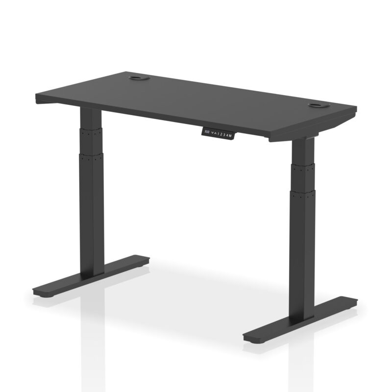 OE - Air Height Adjustable Slimline Desk With Cable Ports - Image 73