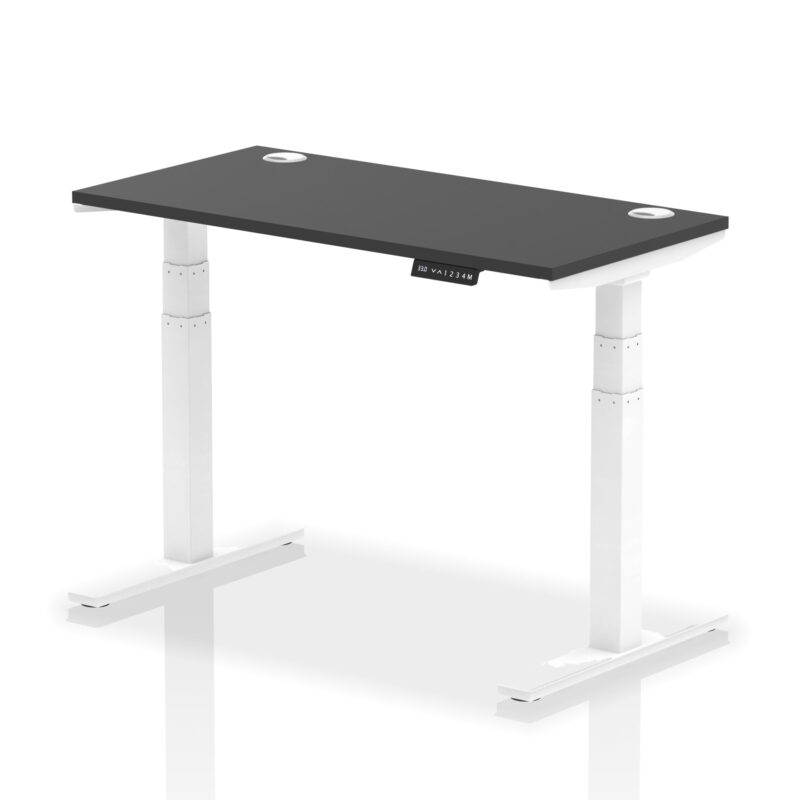 OE - Air Height Adjustable Slimline Desk With Cable Ports - Image 75