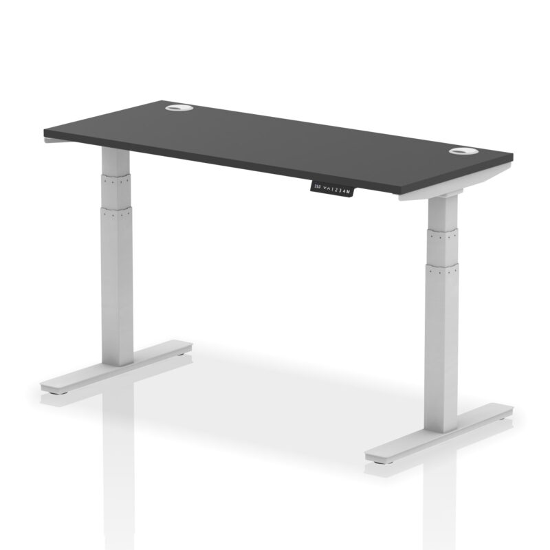 OE - Air Height Adjustable Slimline Desk With Cable Ports - Image 77