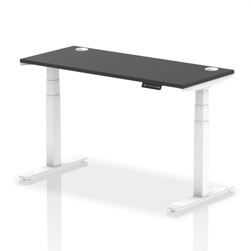 OE - Air Height Adjustable Slimline Desk With Cable Ports - Image 78