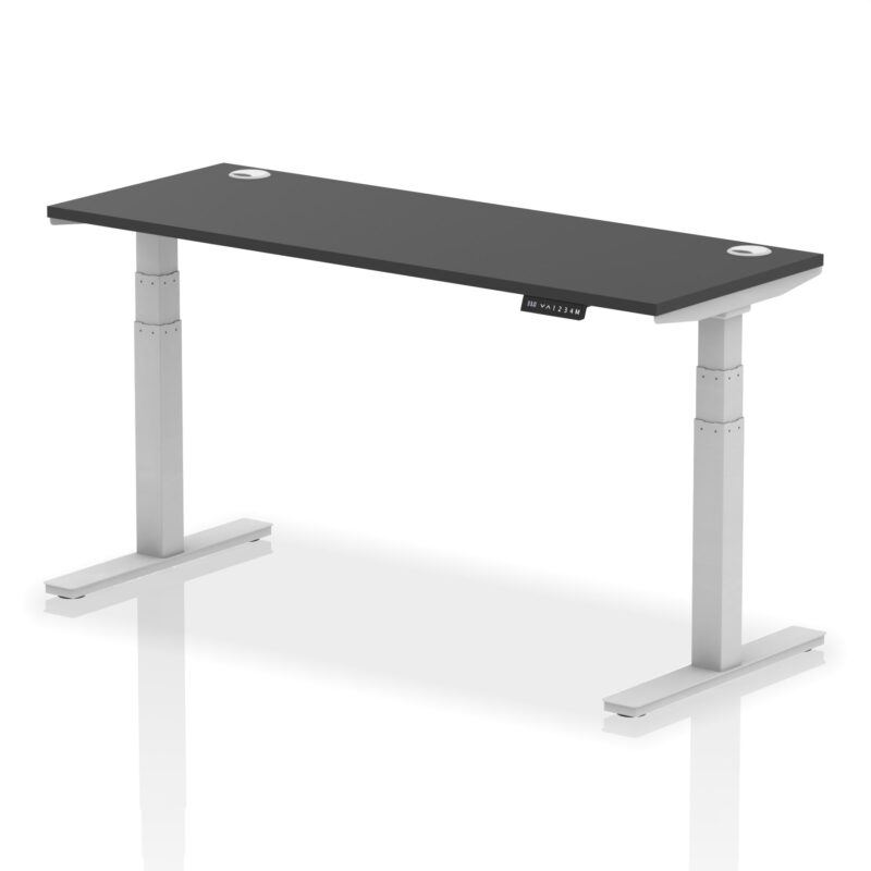OE - Air Height Adjustable Slimline Desk With Cable Ports - Image 80
