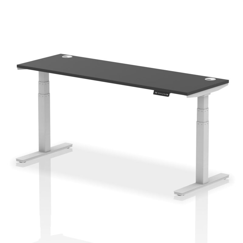 OE - Air Height Adjustable Slimline Desk With Cable Ports - Image 83