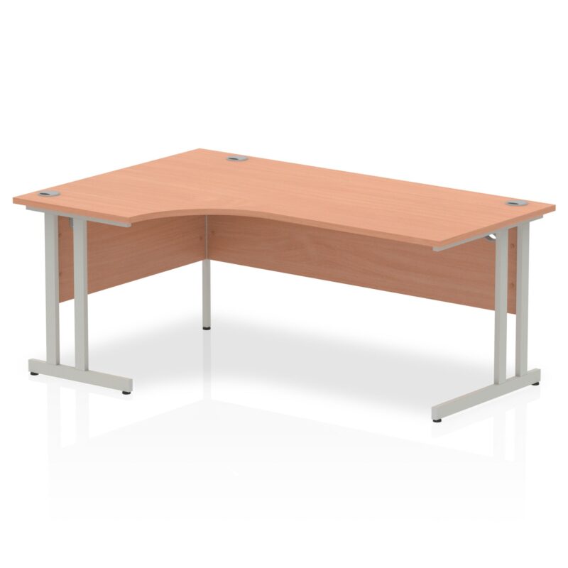 OE - Impulse 1800mm Left Crescent Desk Cantilever Leg