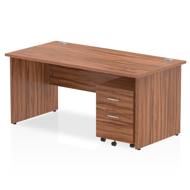 OE - Impulse Panel End Straight Desk With Mobile Pedestal - Image 18