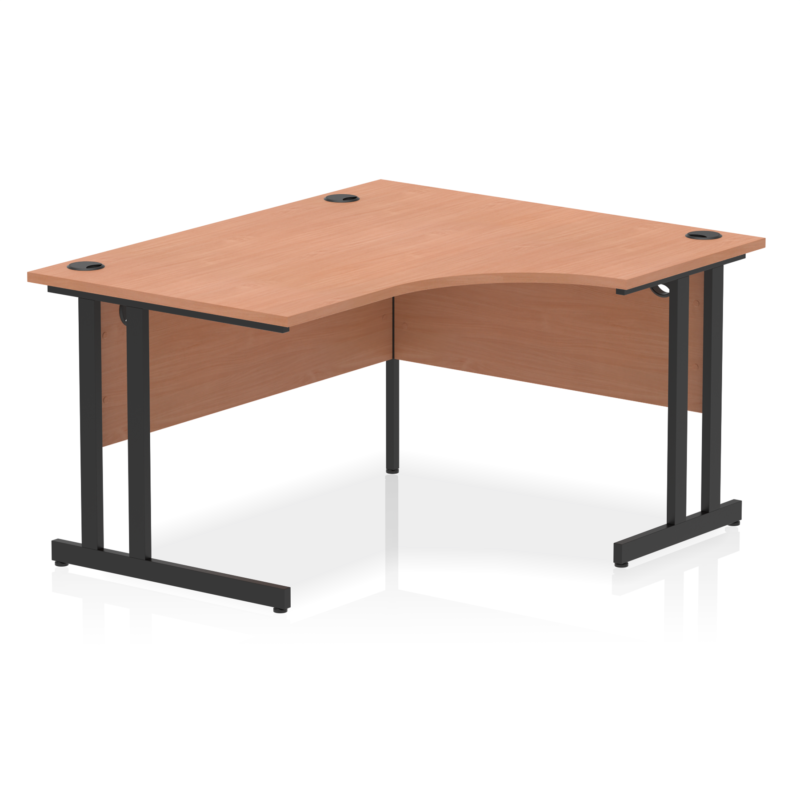 OE - Impulse 1400mm Right Crescent Desk Cantilever Leg - Image 13