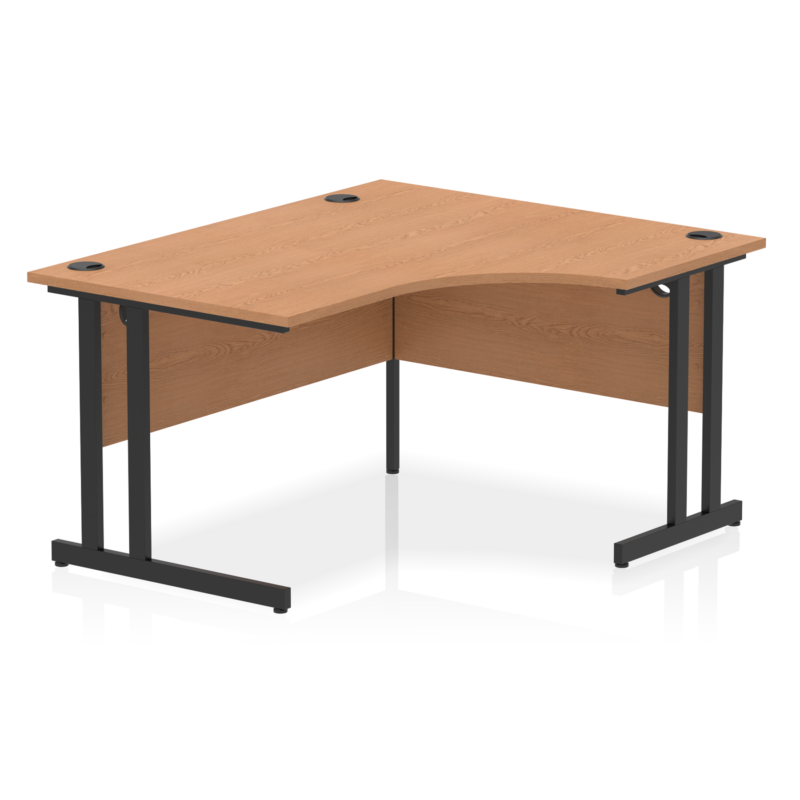 OE - Impulse 1400mm Right Crescent Desk Cantilever Leg - Image 16