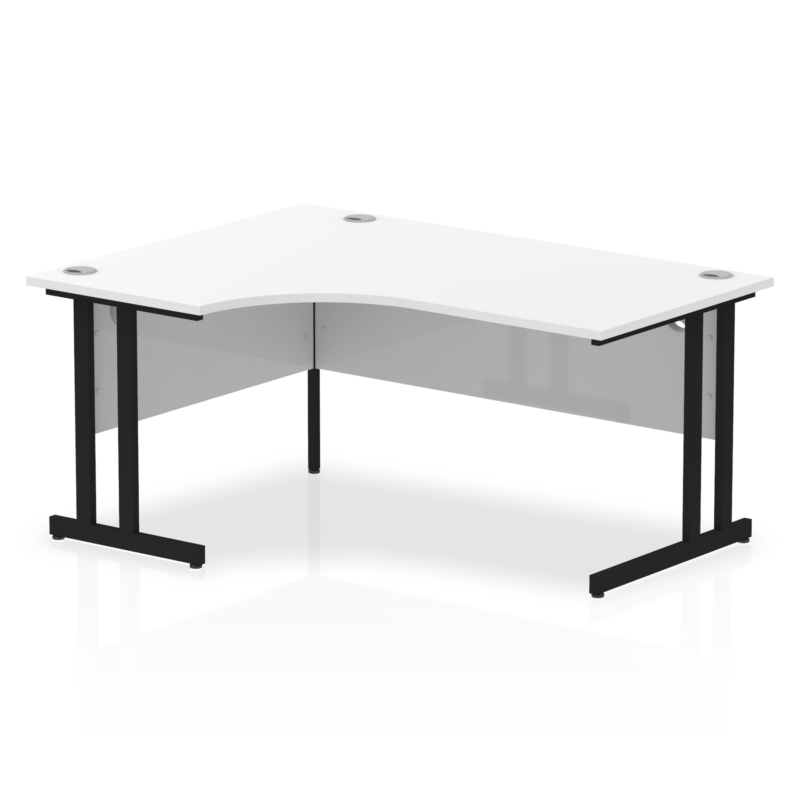 OE - Impulse 1600mm Left Crescent Desk Cantilever Leg - Image 17