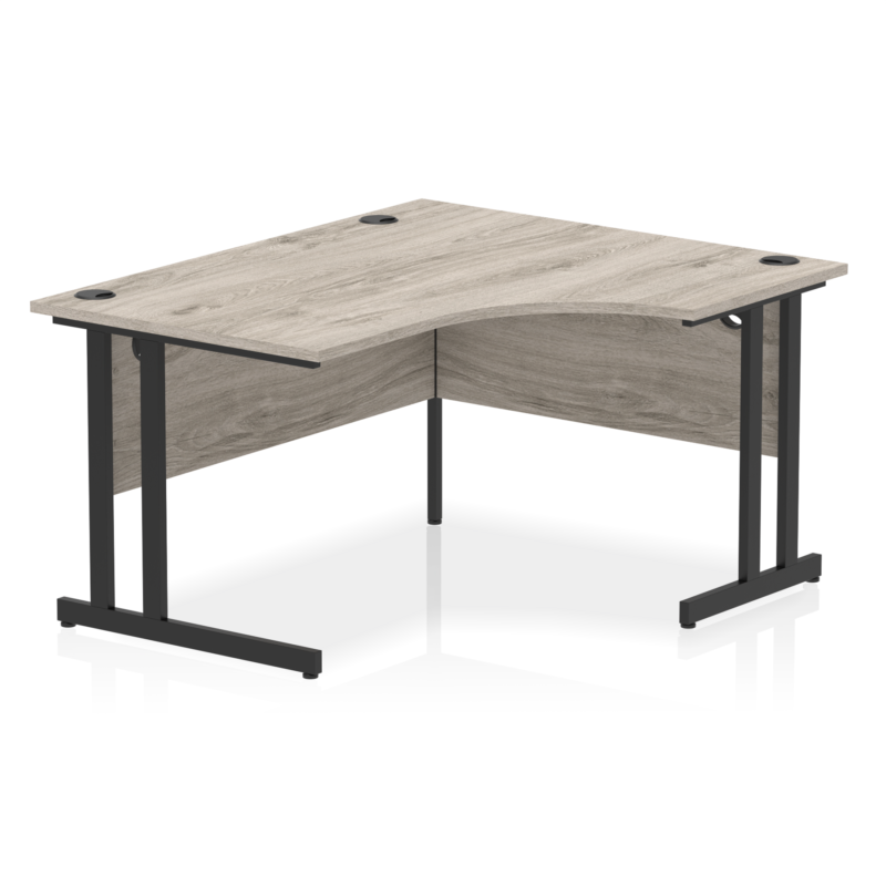 OE - Impulse 1400mm Right Crescent Desk Cantilever Leg - Image 18