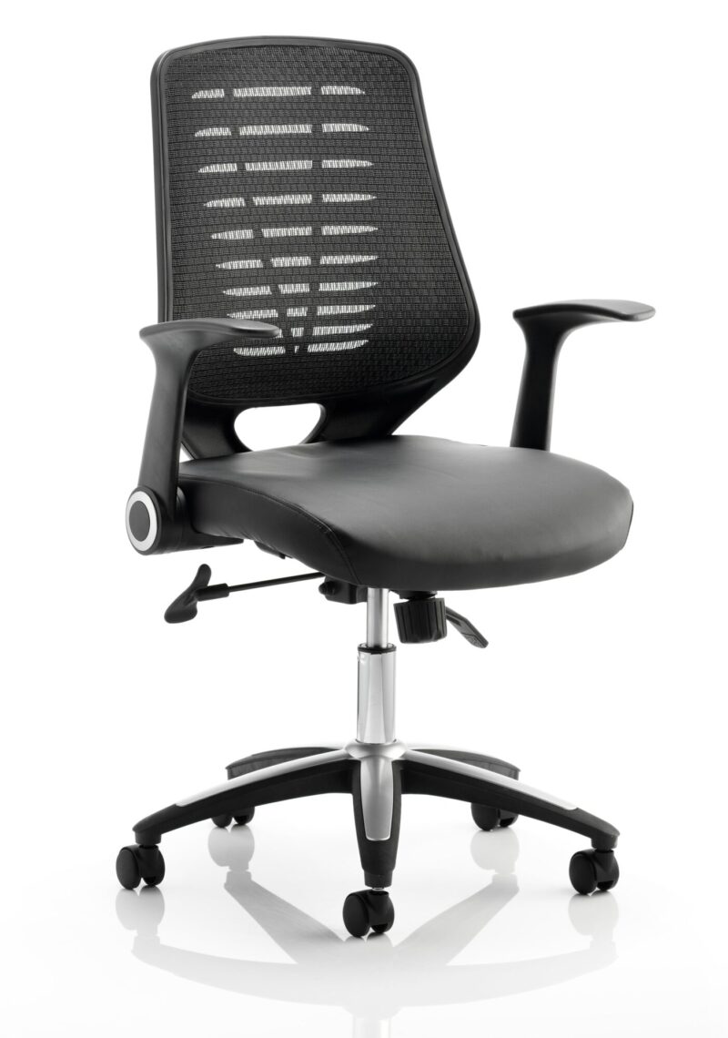 OE - Relay Medium Mesh Back Task Operator Office Chair with Arms - Image 2