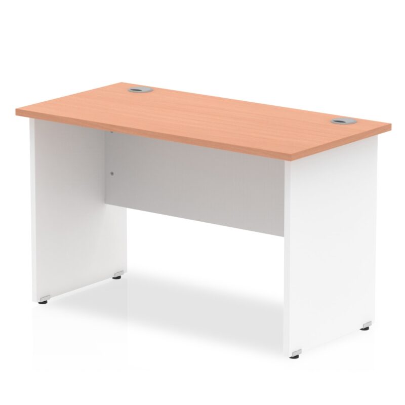 OE - Impulse 800mm Slimline Desk Panel End Leg Two Tone - Image 2