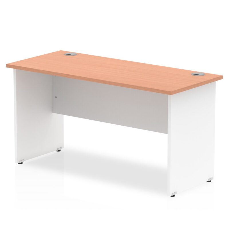 OE - Impulse 1400mm Slimline Desk Panel End Leg Two Tone - Image 2