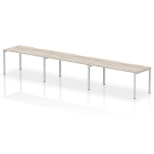 Evolve Plus Single Row Bench Desk - 3 Person - Image 27