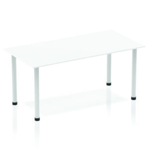 Impulse 1600mm Straight Table With Post Leg - Image 29