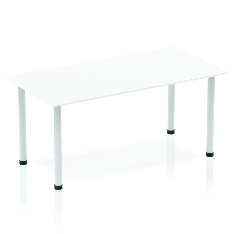 Impulse 1600mm Straight Table With Post Leg - Image 29