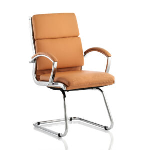 Classic Medium Back Cantilever Visitor Chair with Arms - Image 2