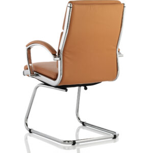 Classic Medium Back Cantilever Visitor Chair with Arms - Image 3
