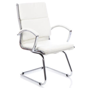 Classic Medium Back Cantilever Visitor Chair with Arms - Image 4