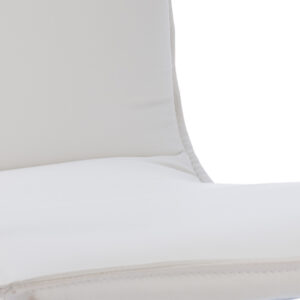 Echo Medium Back Leather Cantilever Visitor Chair with Arms - Image 21