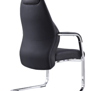 Mien High Back Leather Cantilever Visitor Office Chair - Image 11