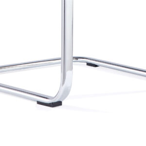 Mien High Back Leather Cantilever Visitor Office Chair - Image 12