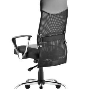 Vegas High Back Black Executive Office Chair with Arms - Image 3