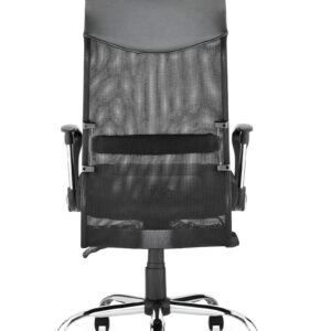 Vegas High Back Black Executive Office Chair with Arms - Image 4