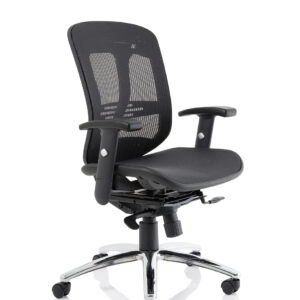 Mirage II Mesh Back Task Operator Office Chair with Height Adjustable Arms - Image 9